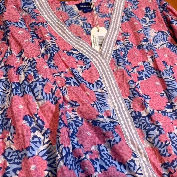 HAT Attack Cover up 🌺 pink floral 🌺 NWT 🌺 one size - Picture 6 of 7